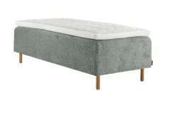 Asko Bonnell Harmony (runkopatja 90x200cm medium, Unic 20 vaaleanvihreä, sis. Superhard-petauspatja)