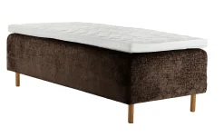 Asko Bonnell Harmony (runkopatja 80x200cm medium, Unic 9 tummanruskea, sis. Comfort-petauspatja)