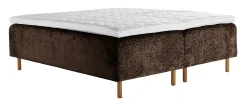Asko Bonnell Harmony (runkopatja 180x200cm hard/hard, Unic 9 tummanruskea, sis. Supersoft-petauspatja)