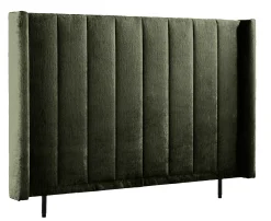 Asko Bonnell Harmony (runkopatja 180x200cm hard/hard, Unic 15 tummanvihreä, sis. Comfort-petauspatja + pääty)