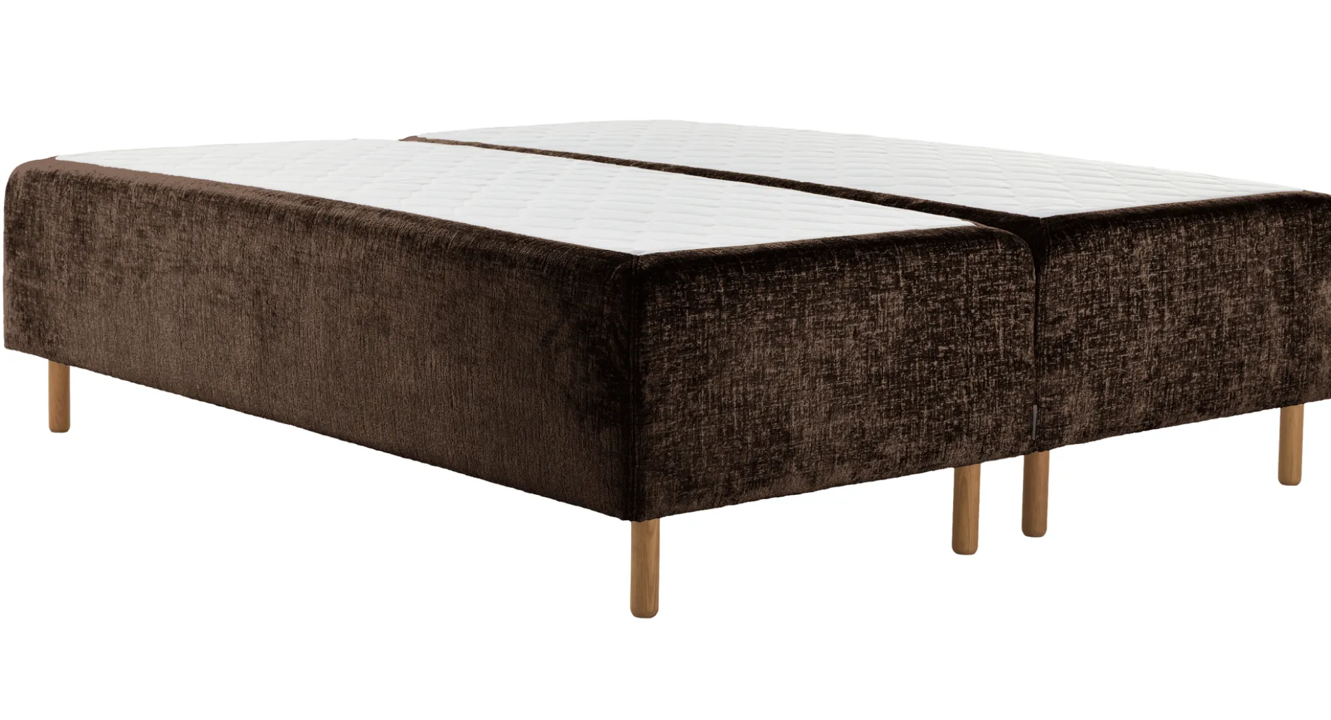 Asko Bonnell Harmony (runkopatja 180x200cm hard/hard, Unic 9 tummanruskea, sis. pääty (ei sis. petauspatjaa))