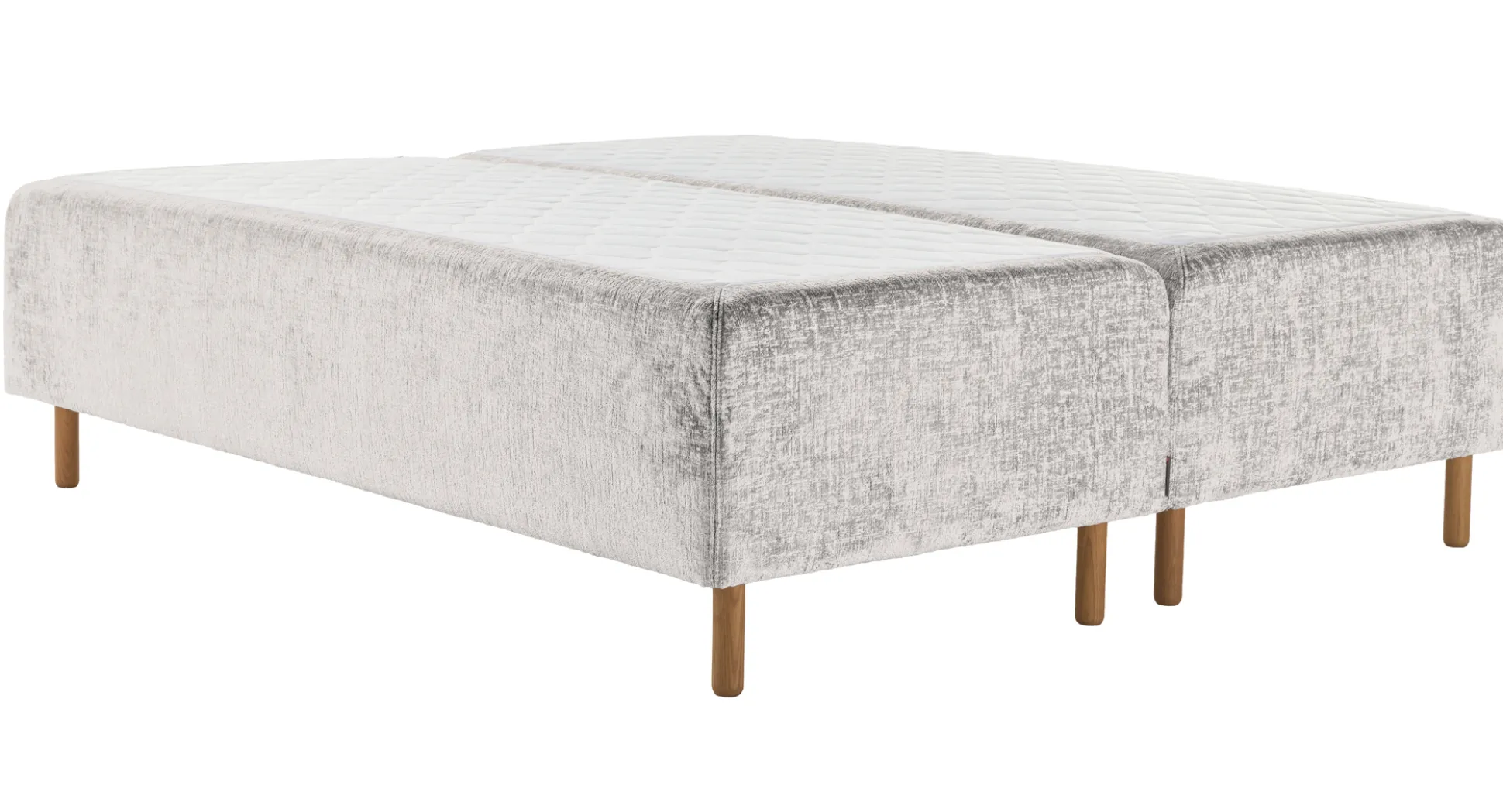 Asko Bonnell Harmony (runkopatja 180x200cm hard/hard, Unic 23 vaaleanharmaa, (ei sis. petauspatjaa))