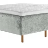 Asko Bonnell Harmony (runkopatja 160x200cm medium/medium, Unic 20 vaaleanvihreä, Comfort-petauspatja + pääty)