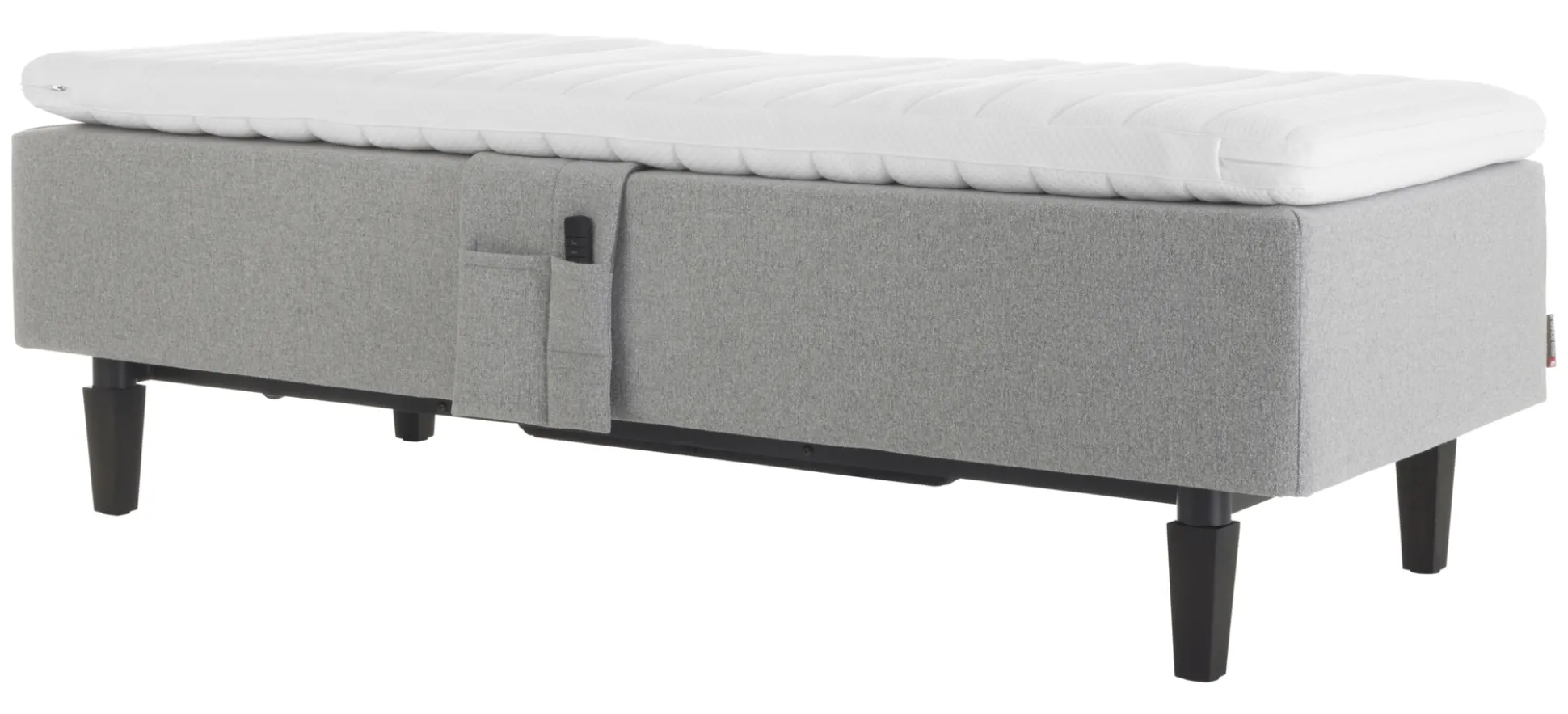 Asko Bonnell Relax (moottorisänky 5-vyöh. 80x200cm hard harmaa (sis. balance pp))
