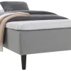 Asko Bonnell Relax (runkopatja 120x200cm medium, harmaa sis. 8cm älyvaahto-petauspatja)
