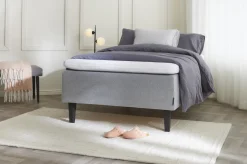 Asko Bonnell Relax (runkopatja 120x200cm medium, harmaa sis. 8cm älyvaahto-petauspatja)