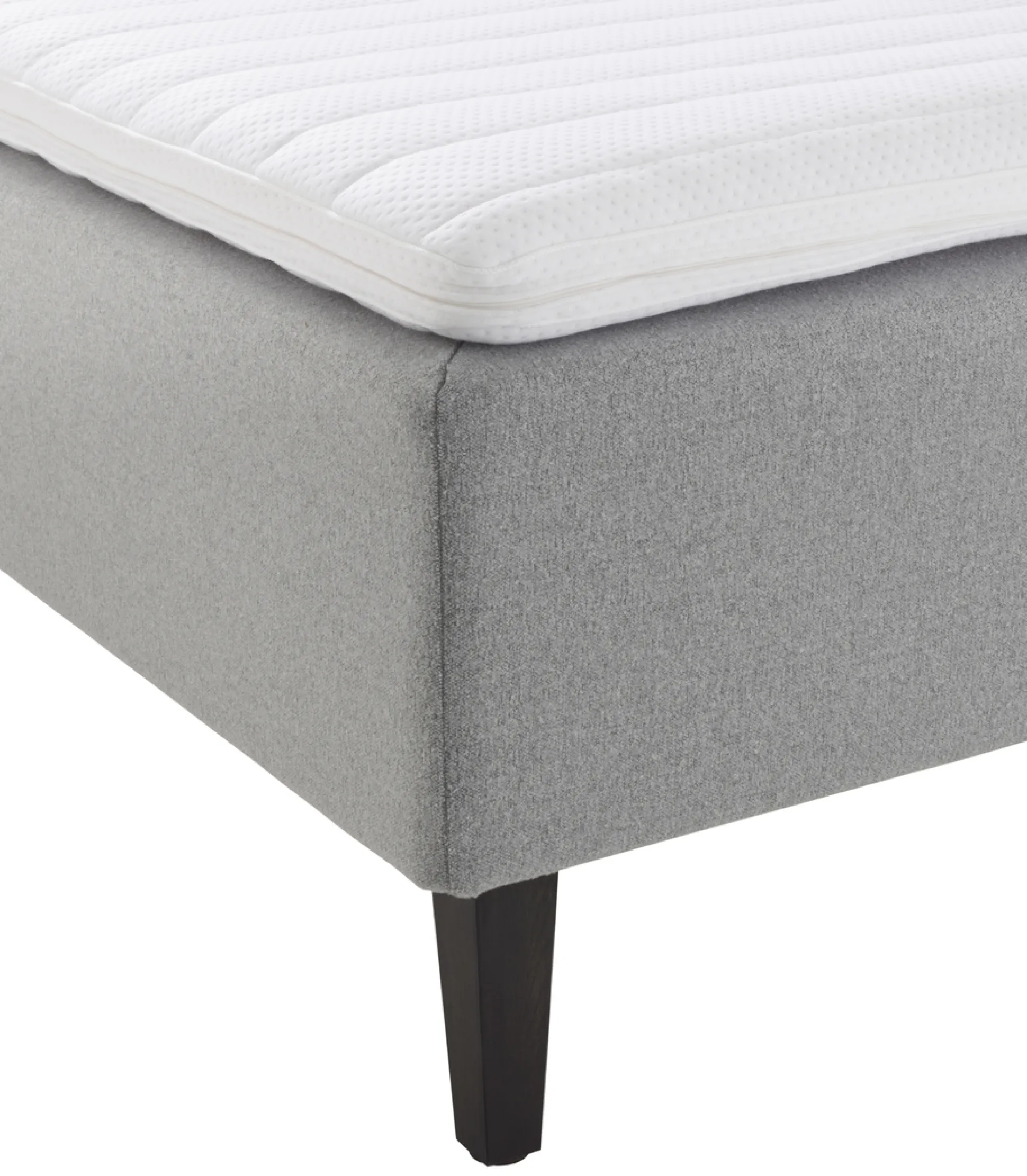 Asko Bonnell Relax (runkopatja 90x210cm hard, harmaa sis. 8cm älyvaahto-petauspatja)