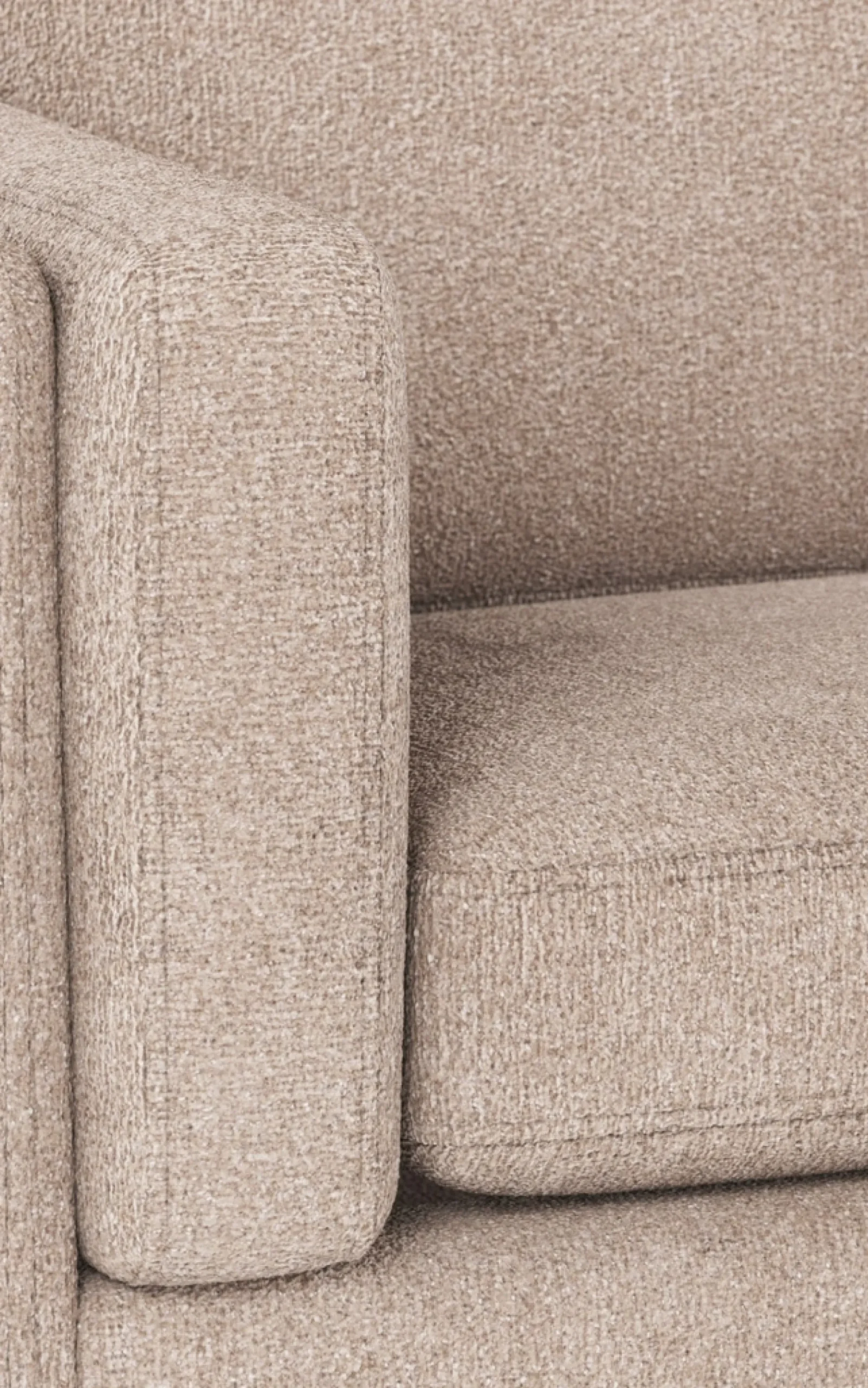 Braden (3-ist. sohva vaalea beige kangas greg 3)