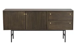 Clearbrook (senkki 160 ruskea tammi/musta metalli)