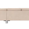 Corwin (avokulmasohva oikea, vaalea beige kangas rita 1)