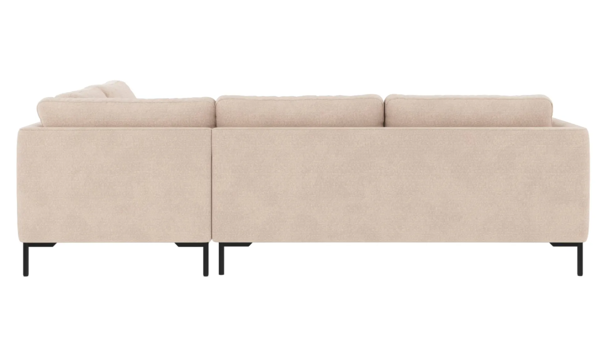 Corwin (avokulmasohva oikea, vaalea beige kangas rita 1)