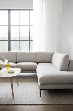 Corwin (avokulmasohva oikea, vaalea beige kangas rita 1)