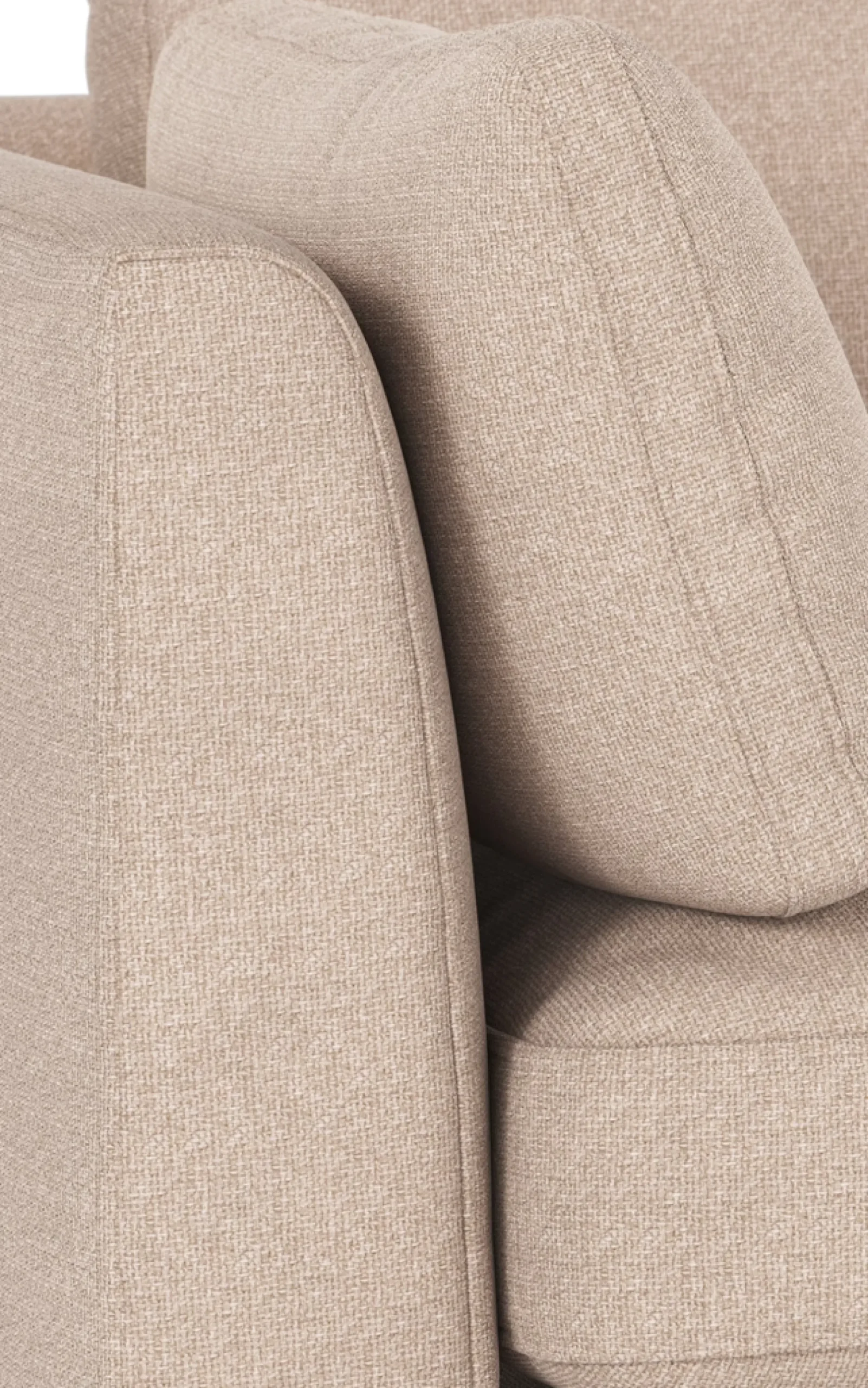Corwin (3-ist. sohva, vaalea beige kangas rita 1)