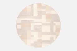 Domino (beige 200 cm matto pyöreä)