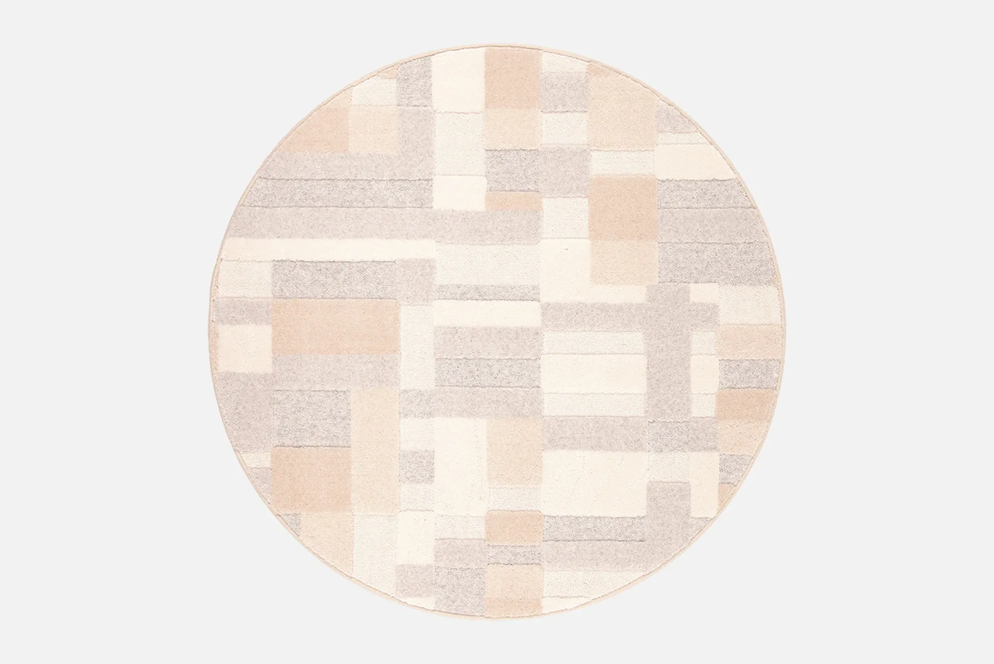 Domino (beige 160 cm matto pyöreä)