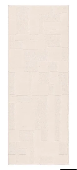 Domino (valkoinen 80x250 cm matto)