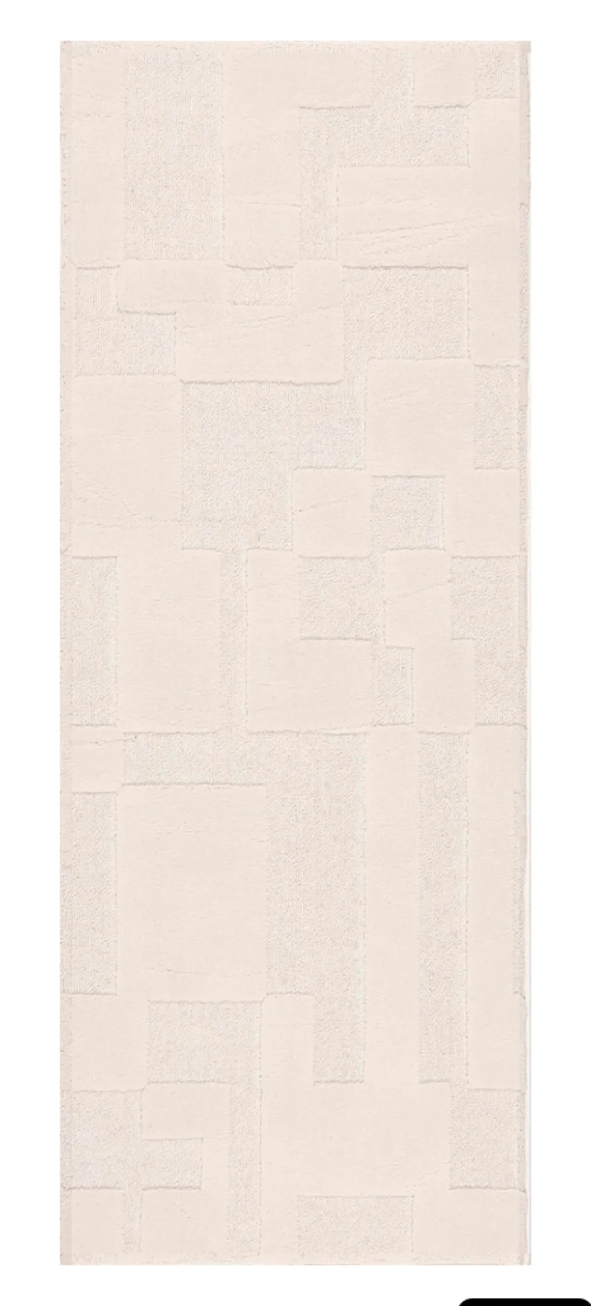 Domino (valkoinen 80x250 cm matto)