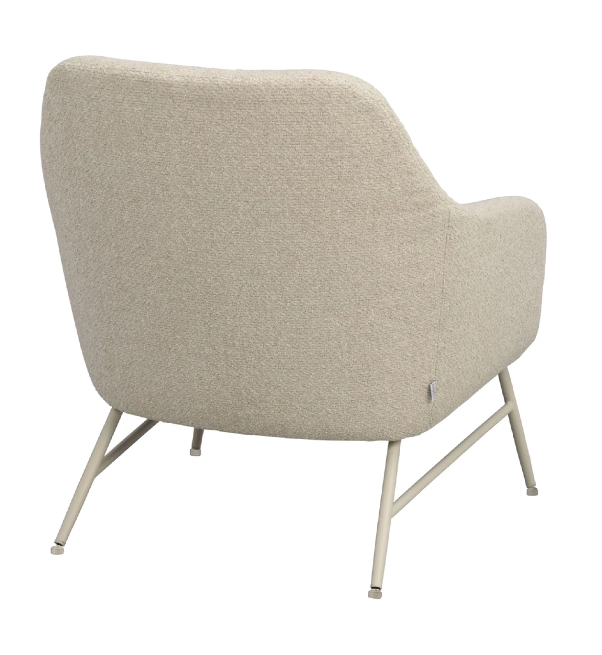 Eldwin (lepotuoli beige kangas/beige metalli)