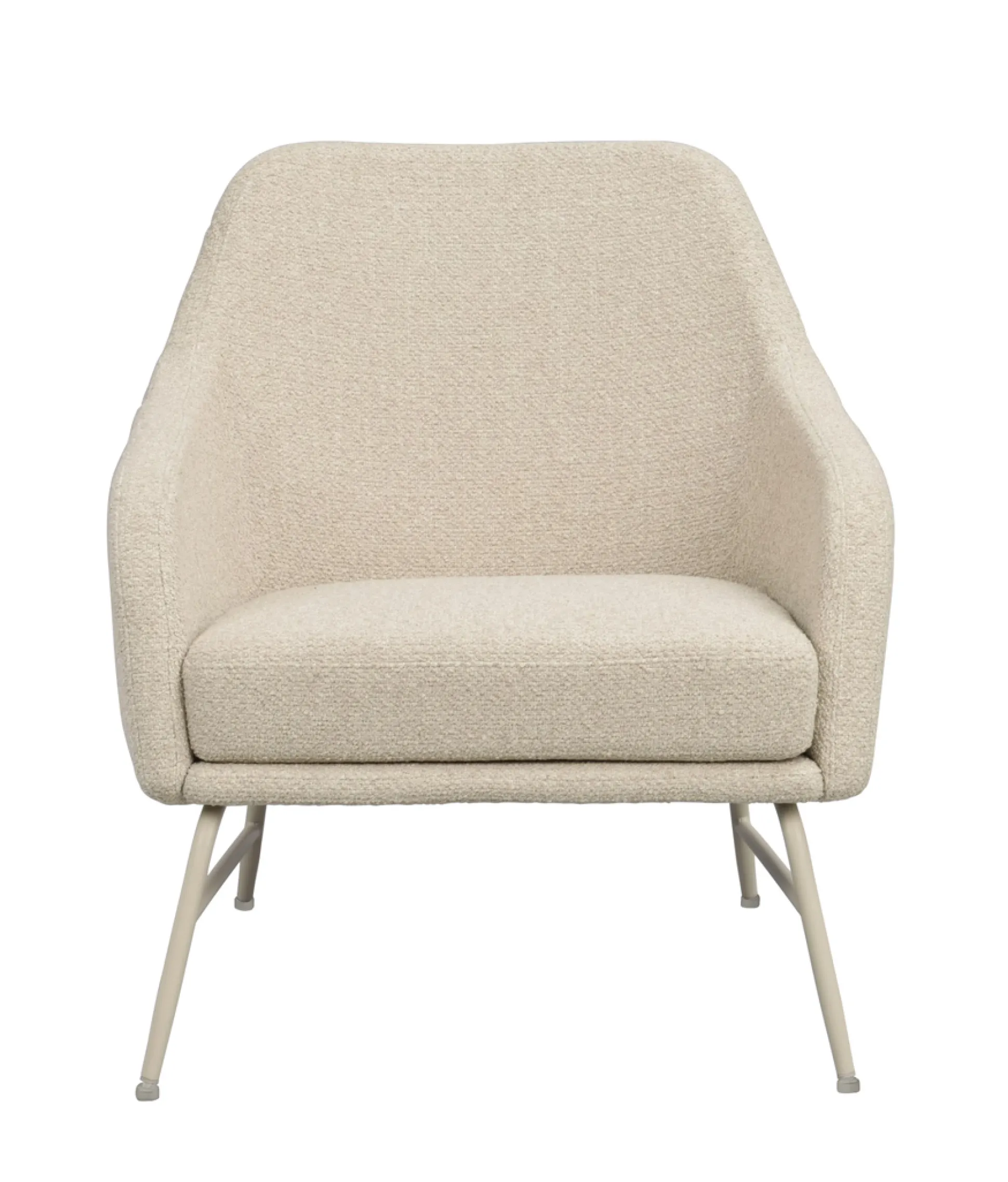 Eldwin (lepotuoli beige kangas/beige metalli)
