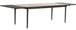 Fairmount (ruokapöytä 220x95 beige hpl/ruskea tammi)