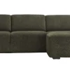 Gardenia (divaanisohva oikea raven army vihreä (2.5-ist. + xl divaani oikea))