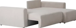 Hals (divaanikulmasohva vuoteella beige)