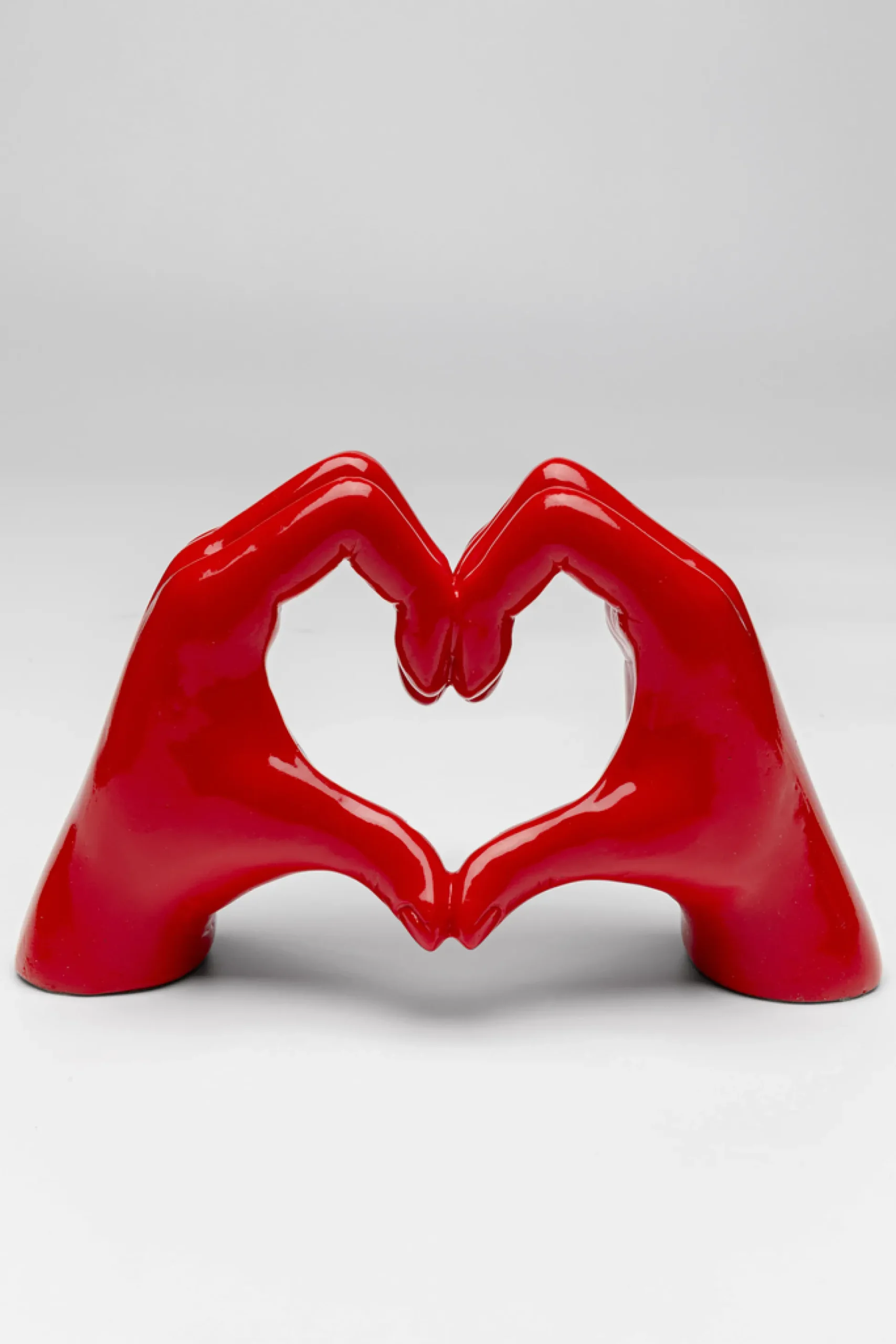 Heart Hands (koriste-esine punainen 12 cm)
