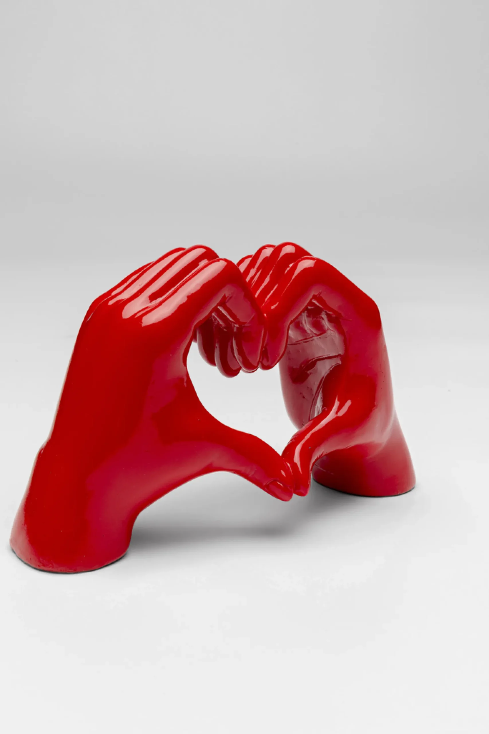 Heart Hands (koriste-esine punainen 12 cm)