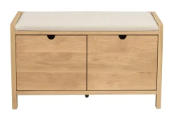 Hillmond (penkki 2ltk 80 lakattu tammi/beige kangas)