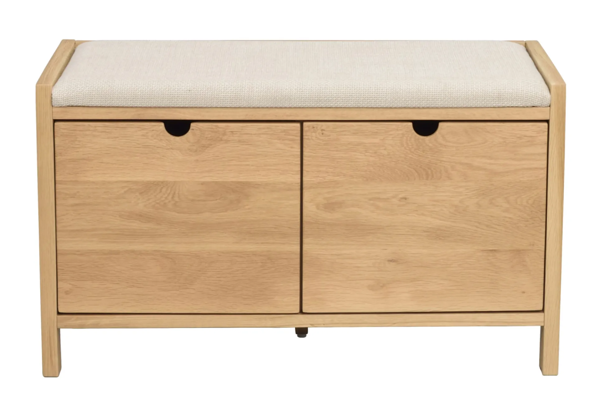 Hillmond (penkki 2ltk 80 lakattu tammi/beige kangas)