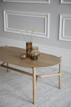 Holton (sohvapöytä ovaali 130x65 tammi)