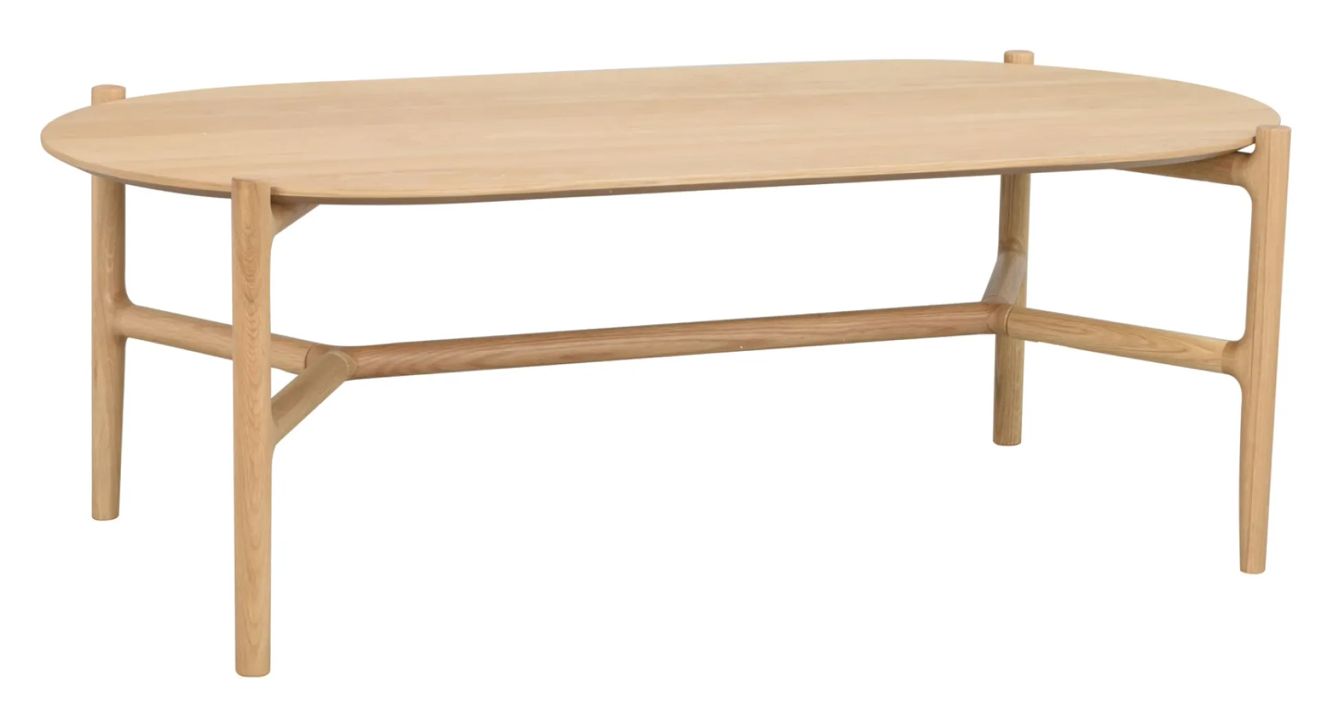 Holton (sohvapöytä ovaali 130x65 tammi)