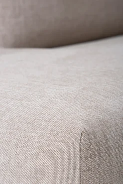 Jackson Soft (avokulmasohva vasen, beige / kromi jalka)