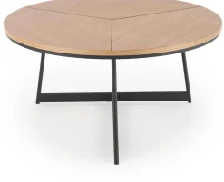 Karida (sohvapöytä tammi/musta)