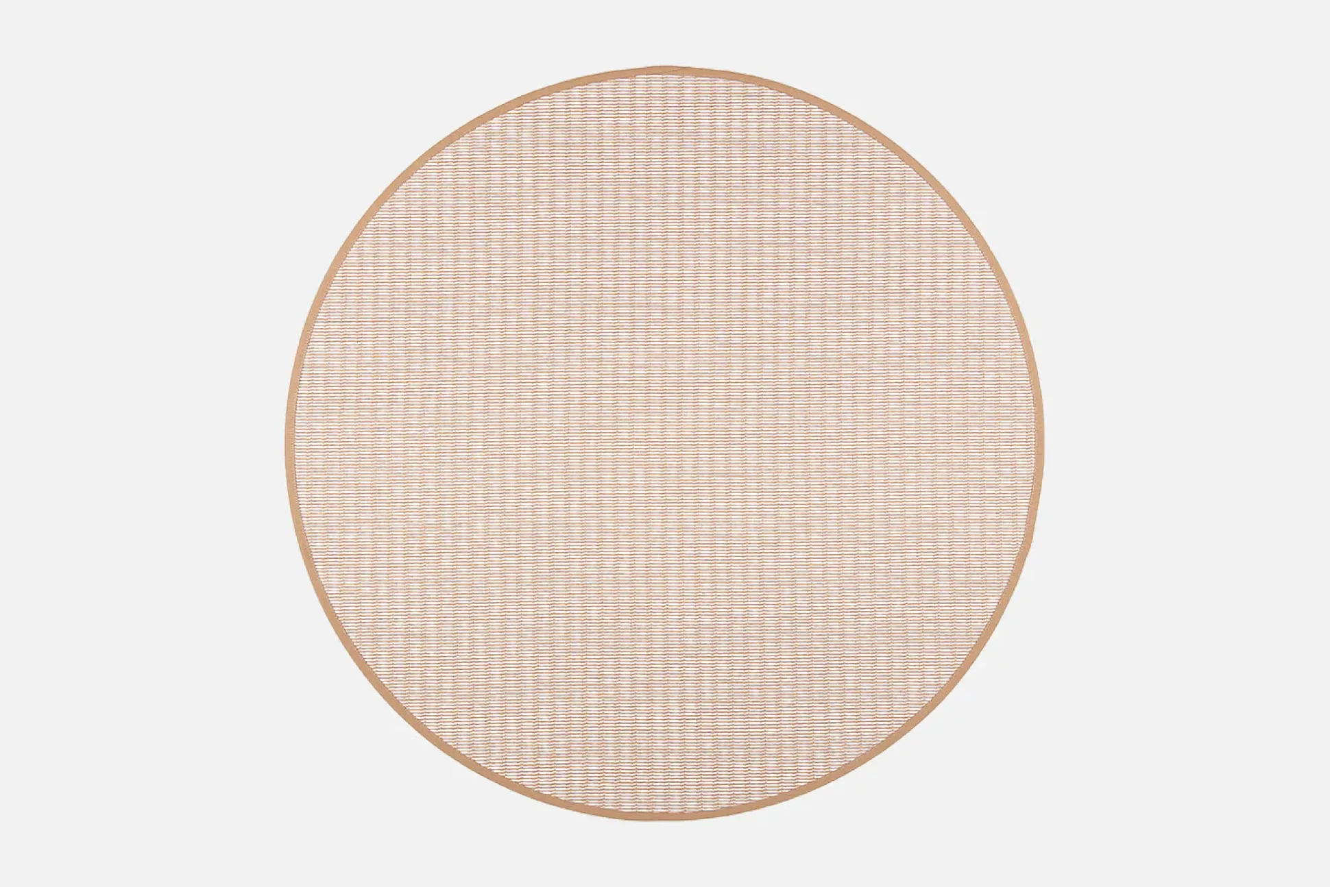 Kelo (beige-valkoinen 200 cm matto pyöreä)