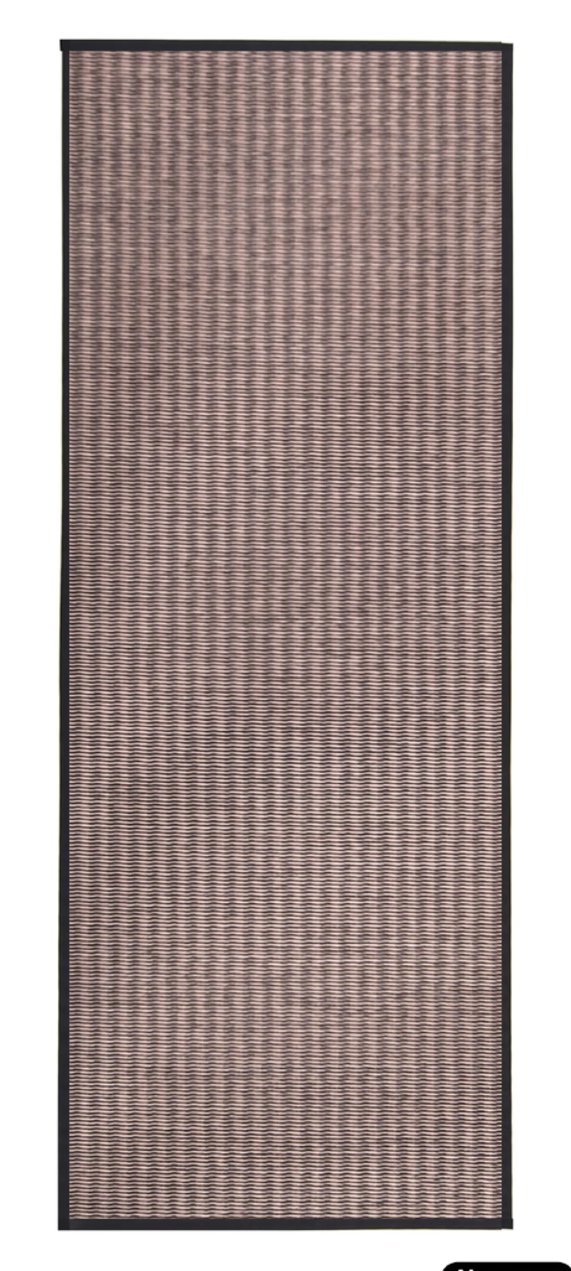 Kelo (musta-ruskea 80x250 cm matto)