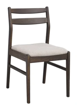 Kerwin (ruokatuoli ruskea tammi/vaalea beige kangas)