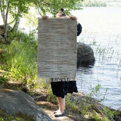 Kesälahti (matto 80x150 cm harmaa)