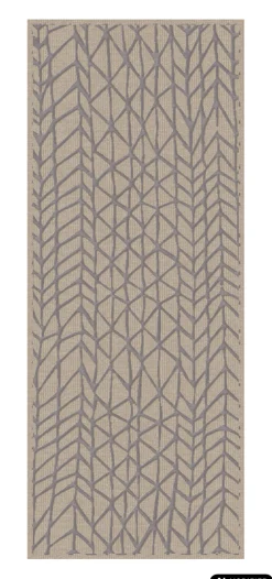 Lastu (hopea 80x300 cm matto)