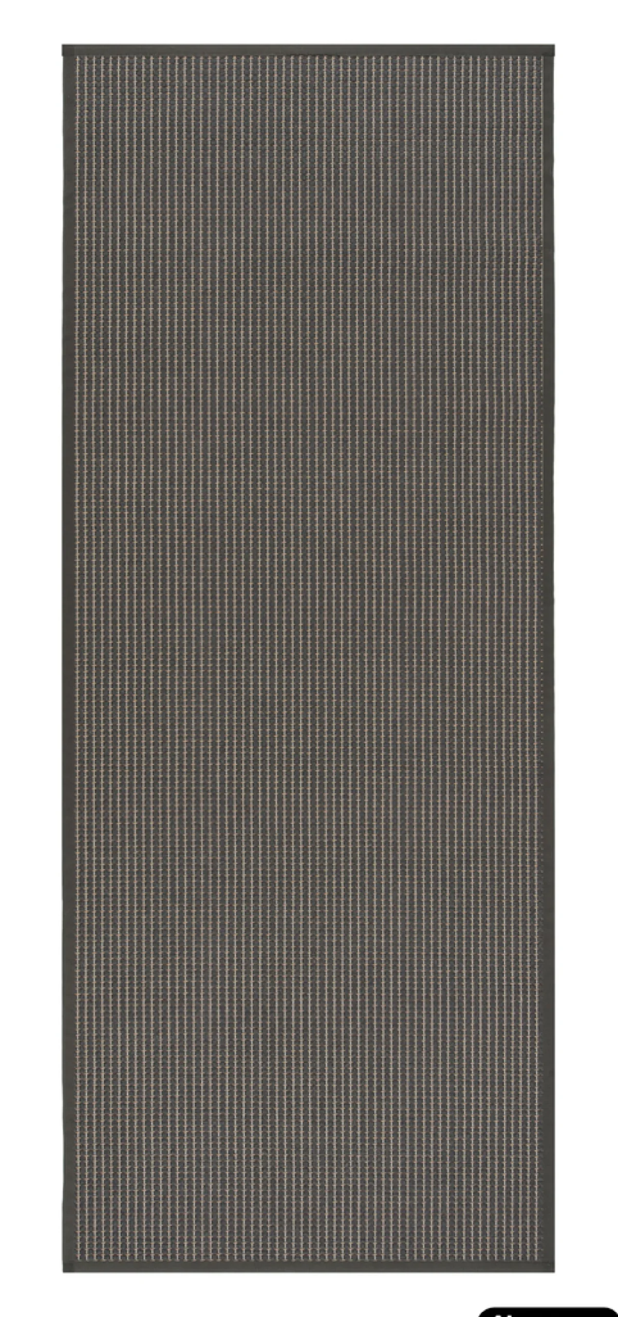 Lyyra (tummanharmaa 80x250 cm matto)