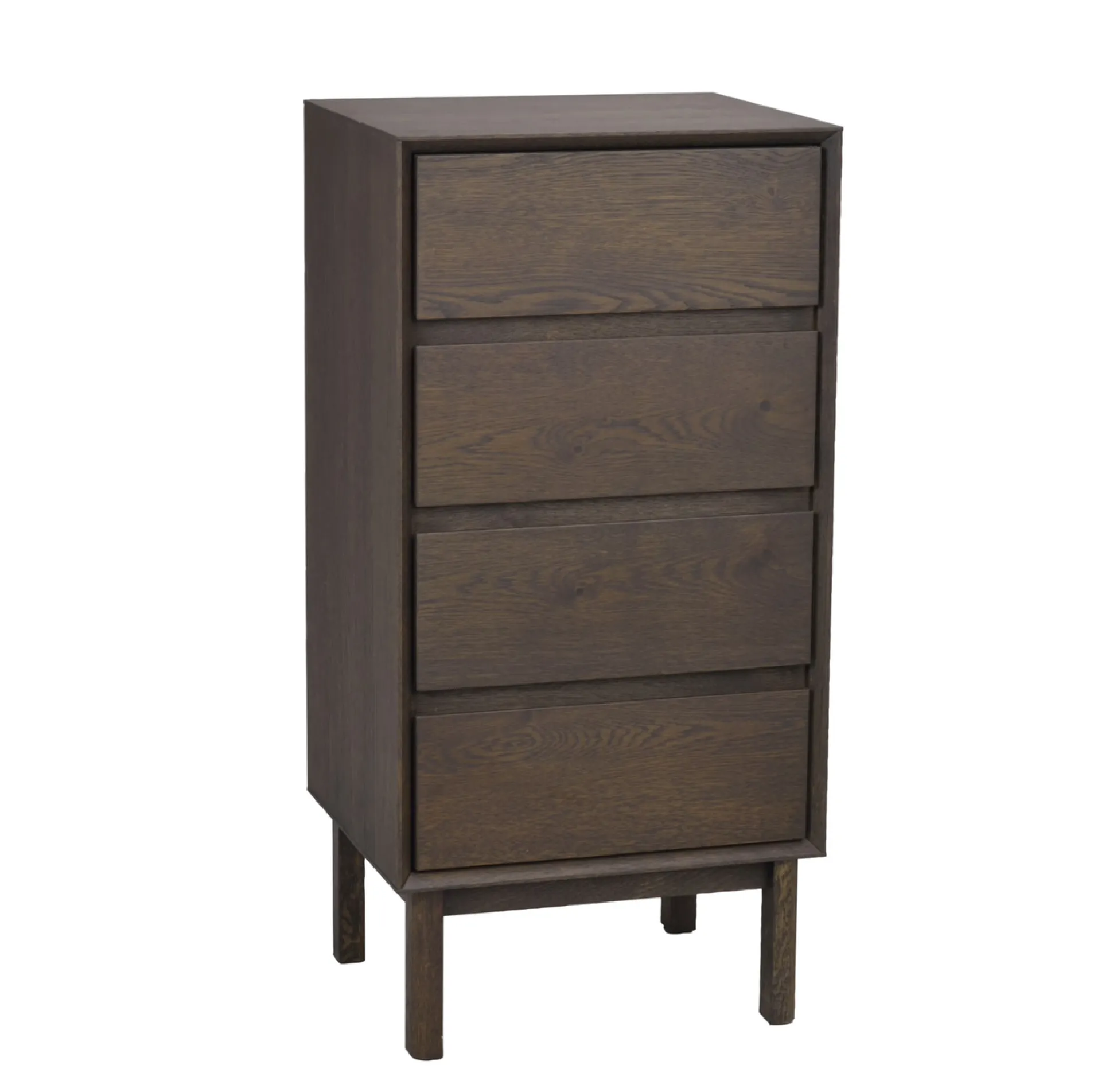 Mackay (lipasto korkea 4 ltk ruskea tammi)