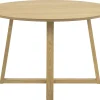 Malika (ruokapöytä pyöreä 120 cm tammen värinen)