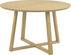 Malika (ruokapöytä pyöreä 120 cm tammen värinen)