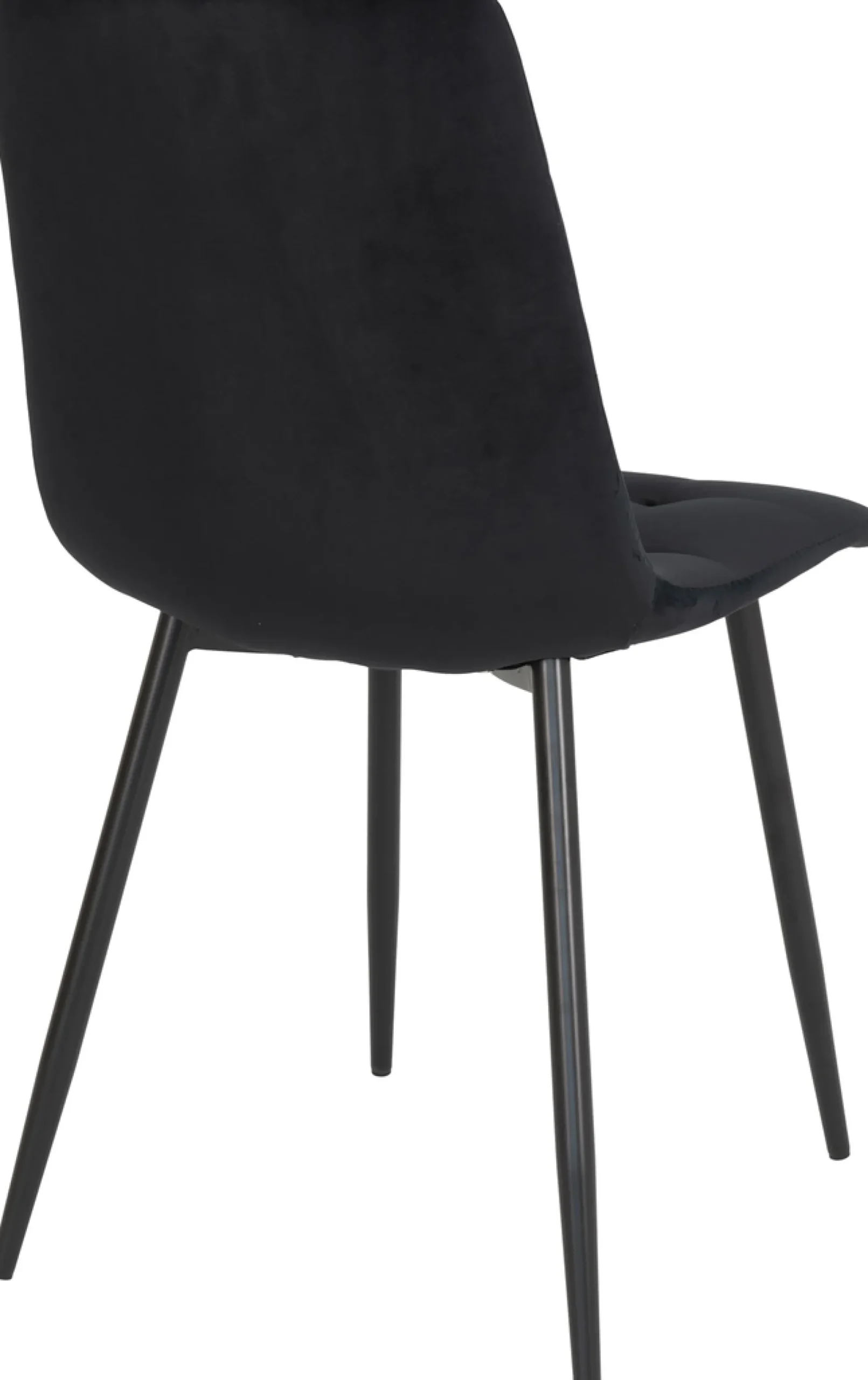 Middelfart (ruokapöydän tuoli musta sametti)