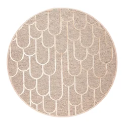 Paanu (beige 160 cm matto pyöreä)