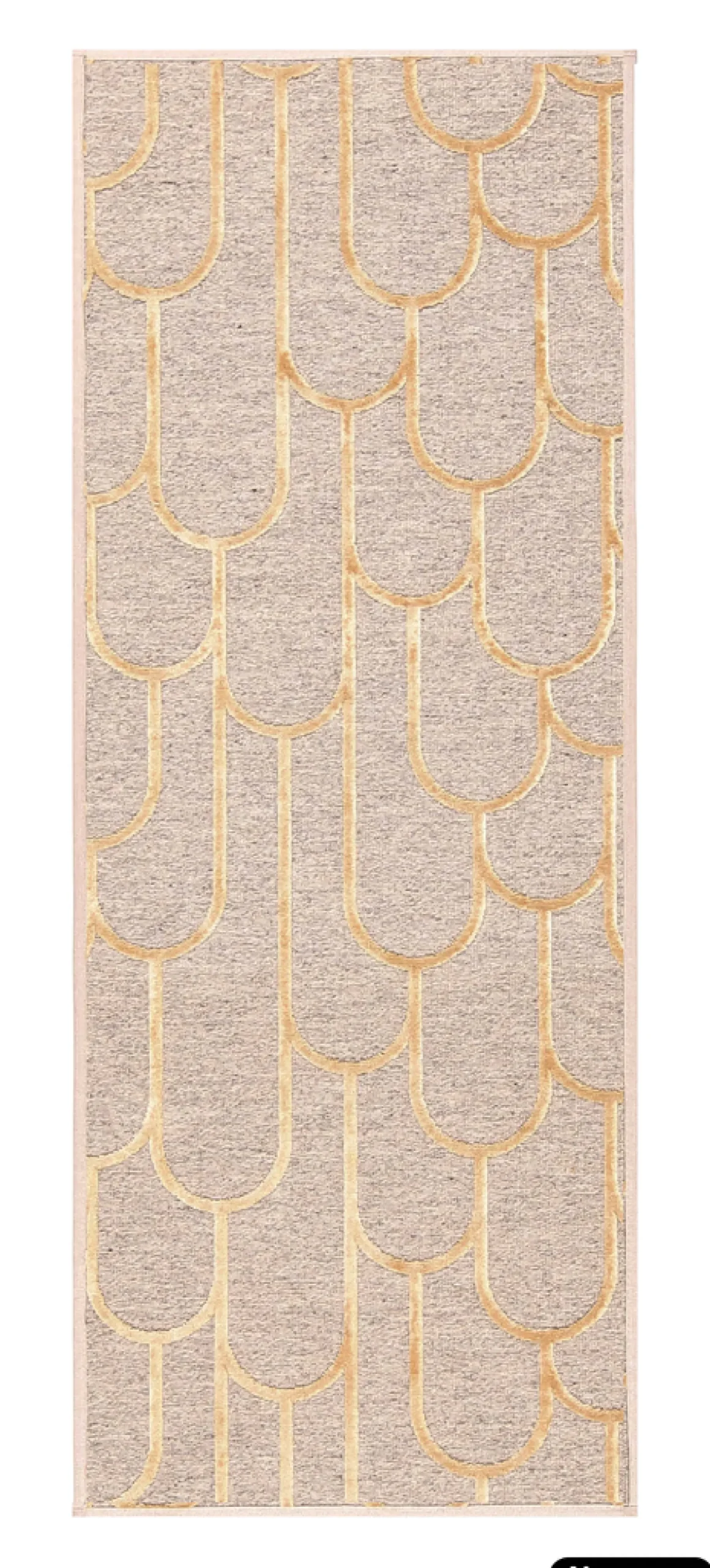 Paanu (kulta 80x250 cm matto)