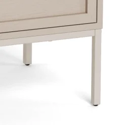 Palmdale (lipasto korkea 80x40x110 cm beige/harmaa)