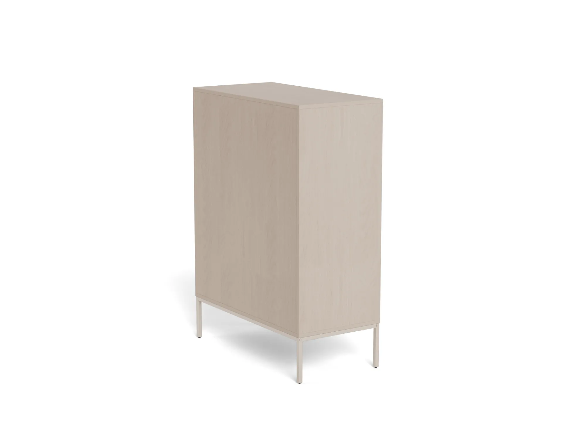 Palmdale (lipasto korkea 80x40x110 cm beige/harmaa)