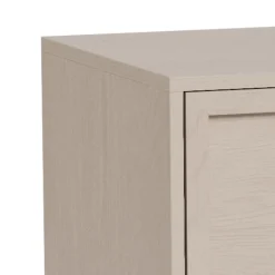Palmdale (lipasto korkea 80x40x110 cm beige/harmaa)