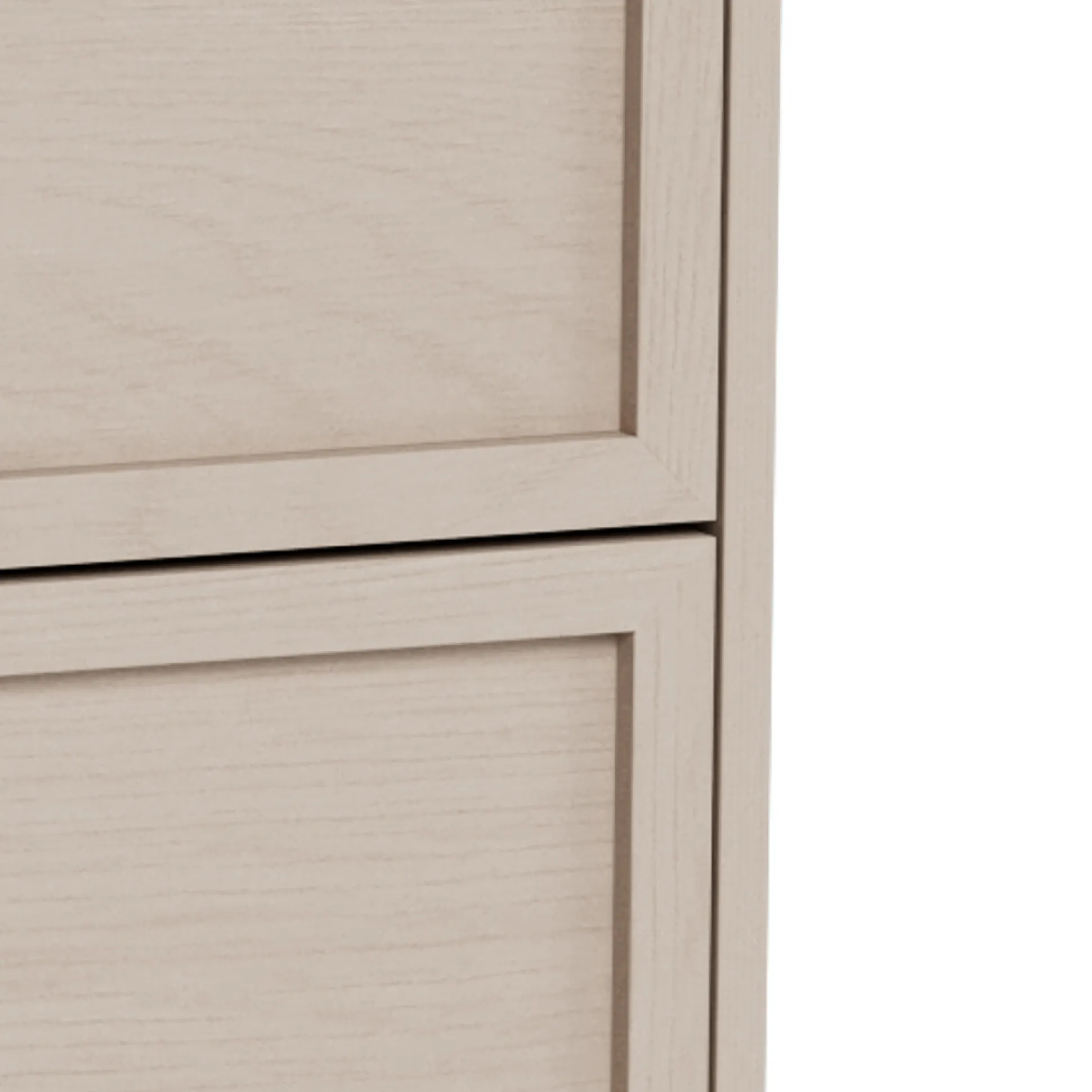 Palmdale (lipasto korkea 80x40x110 cm beige/harmaa)